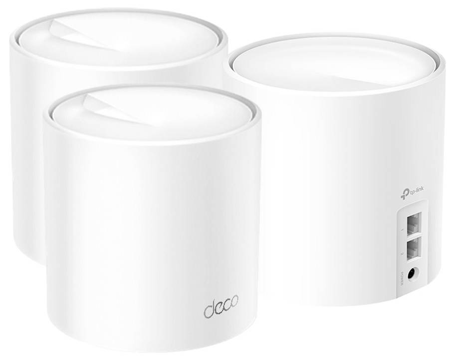 TP-LINK Deco X10 3er-Pack Mesh-Netzwerk 2.4GHz, 5GHz