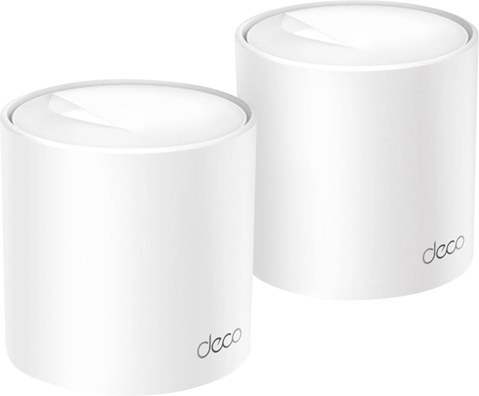 TP-LINK Deco X10 2er-Pack Mesh-Netzwerk 2.4GHz, 5GHz