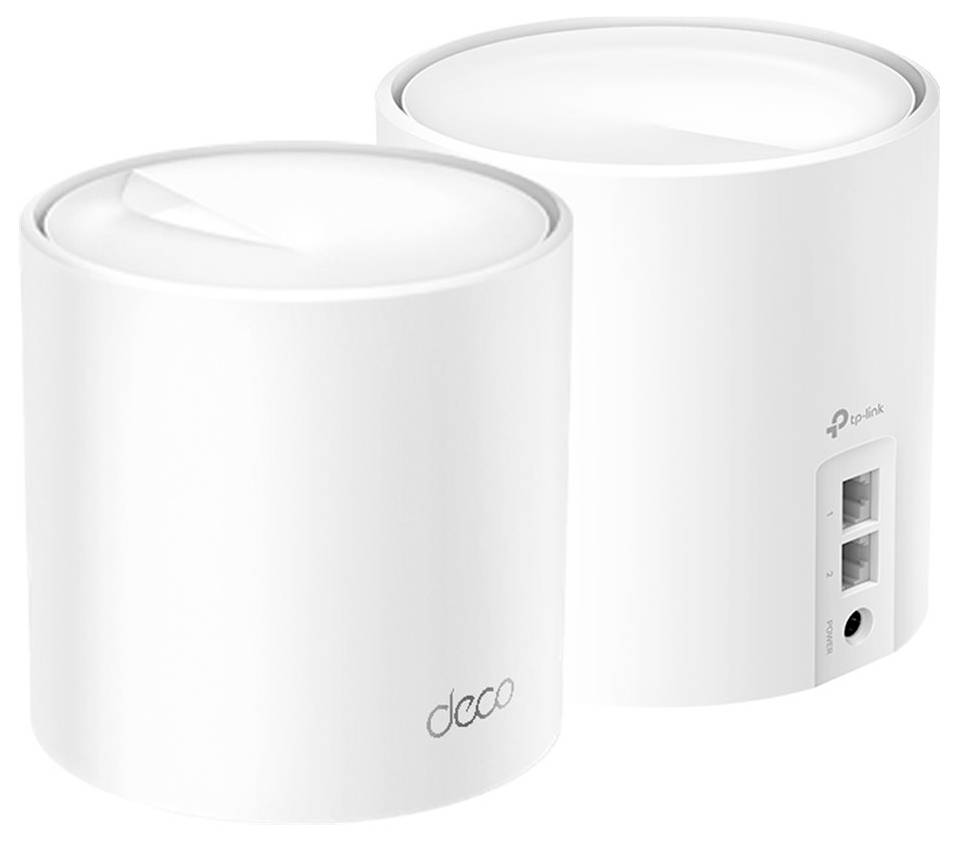 TP-LINK Deco X10 2er-Pack Mesh-Netzwerk 2.4GHz, 5GHz