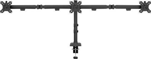 Neomounts DS60-600BL3 Monitor-Standfuß 3 Display(s) 25,4 cm (10 ) - 68,6 cm (27 ) Schwarz Höhenvers