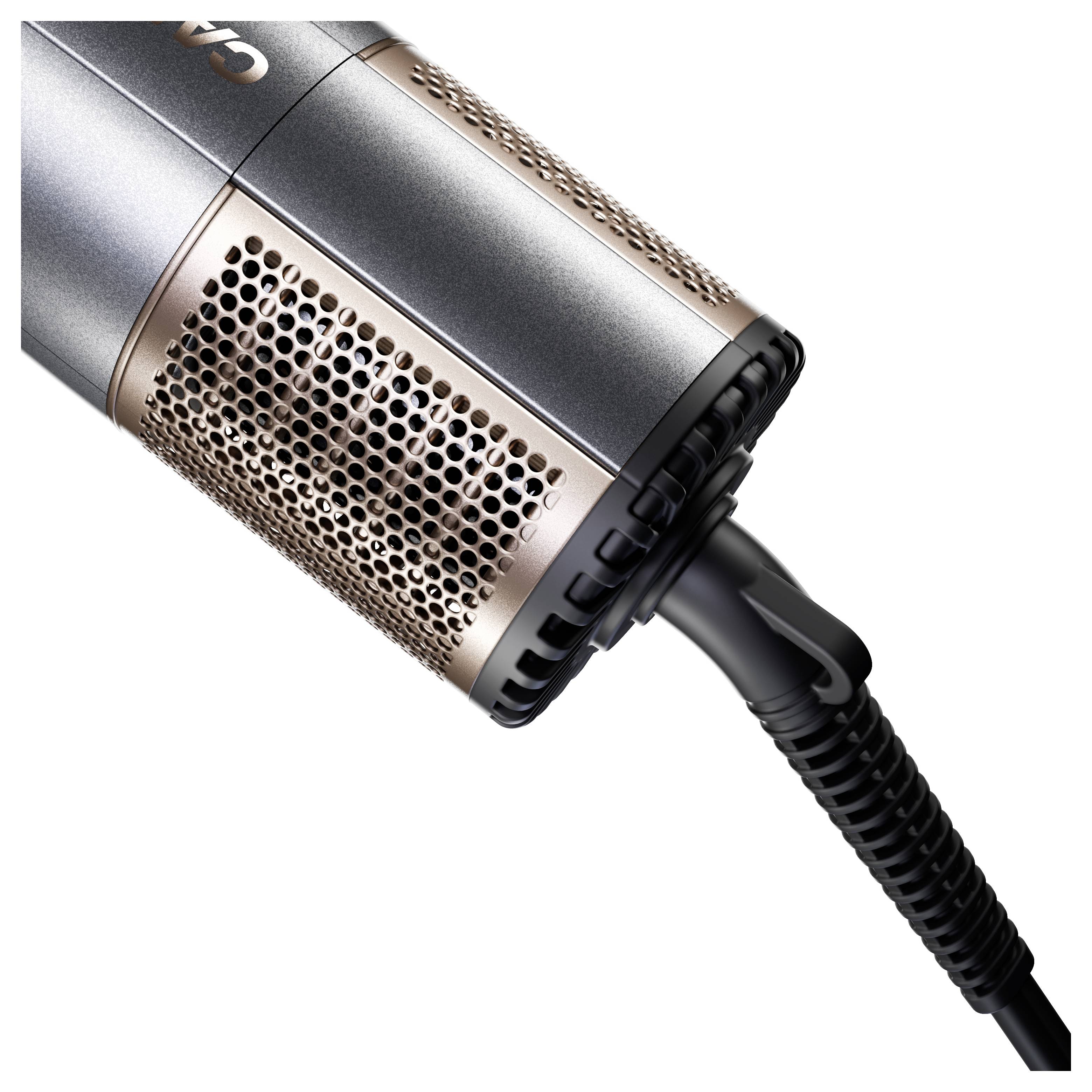 Carrera Beauty 02663 Warmluftbürste Schwarz mit Ionisierung