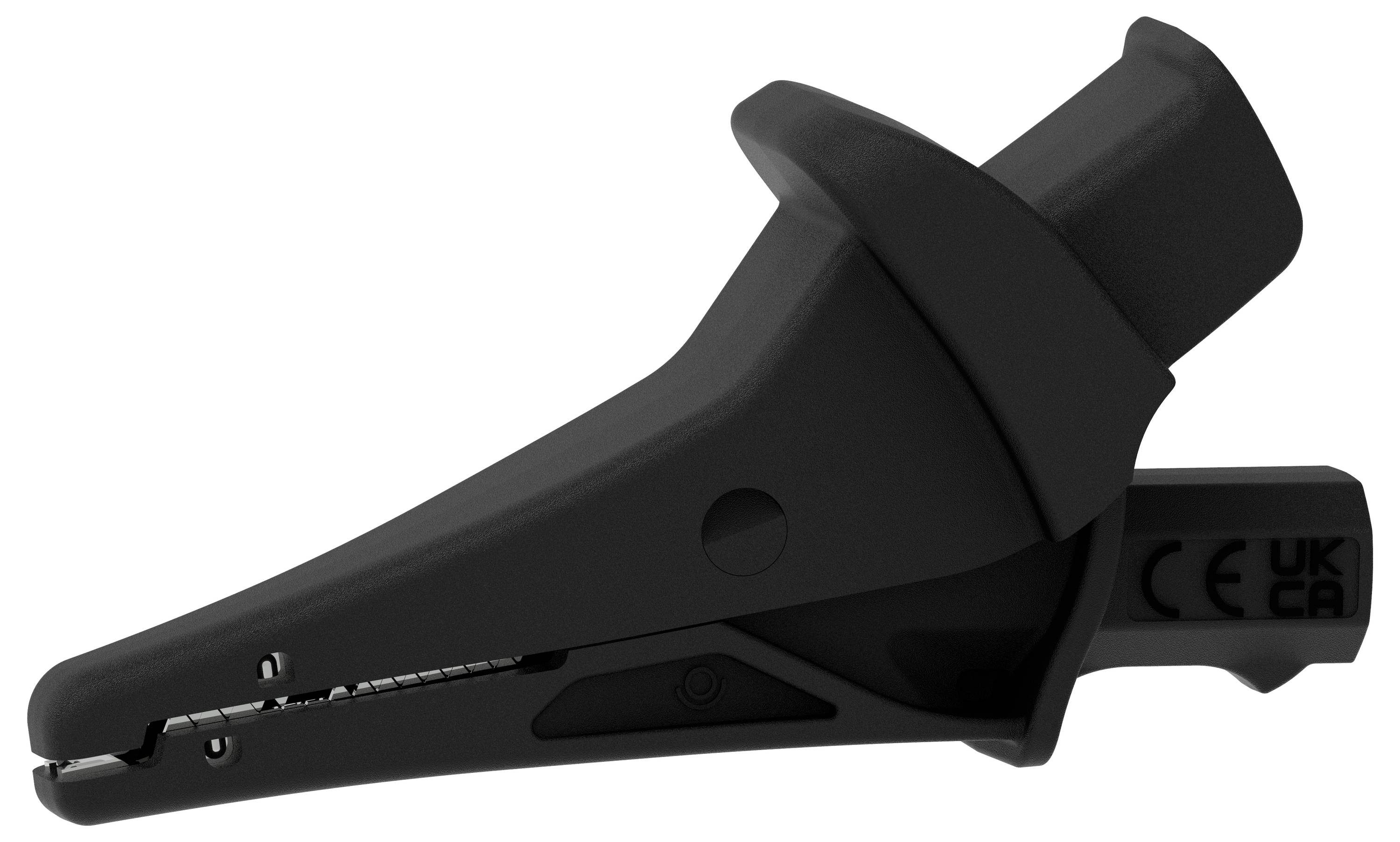 Electro PJP 5104-IEC-CD1-N Krokodilklemme Schwarz Klemmbereich max.: 25mm Länge: 91mm 1St.