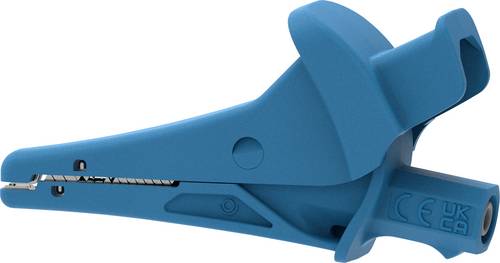 Electro PJP 5104-IEC-CD1-BL Krokodilklemme Blau Klemmbereich max.: 25 mm Länge: 91 mm 1 St.