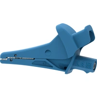 Electro PJP 5104-IEC-CD1-BL Krokodilklemme Blau Klemmbereich max.: 25mm Länge: 91mm 1St. Electro PJP 5104-IEC-CD1-BL Krokodilklemme Blau Klemmbereich max.: 25mm Länge: 91mm 1St.