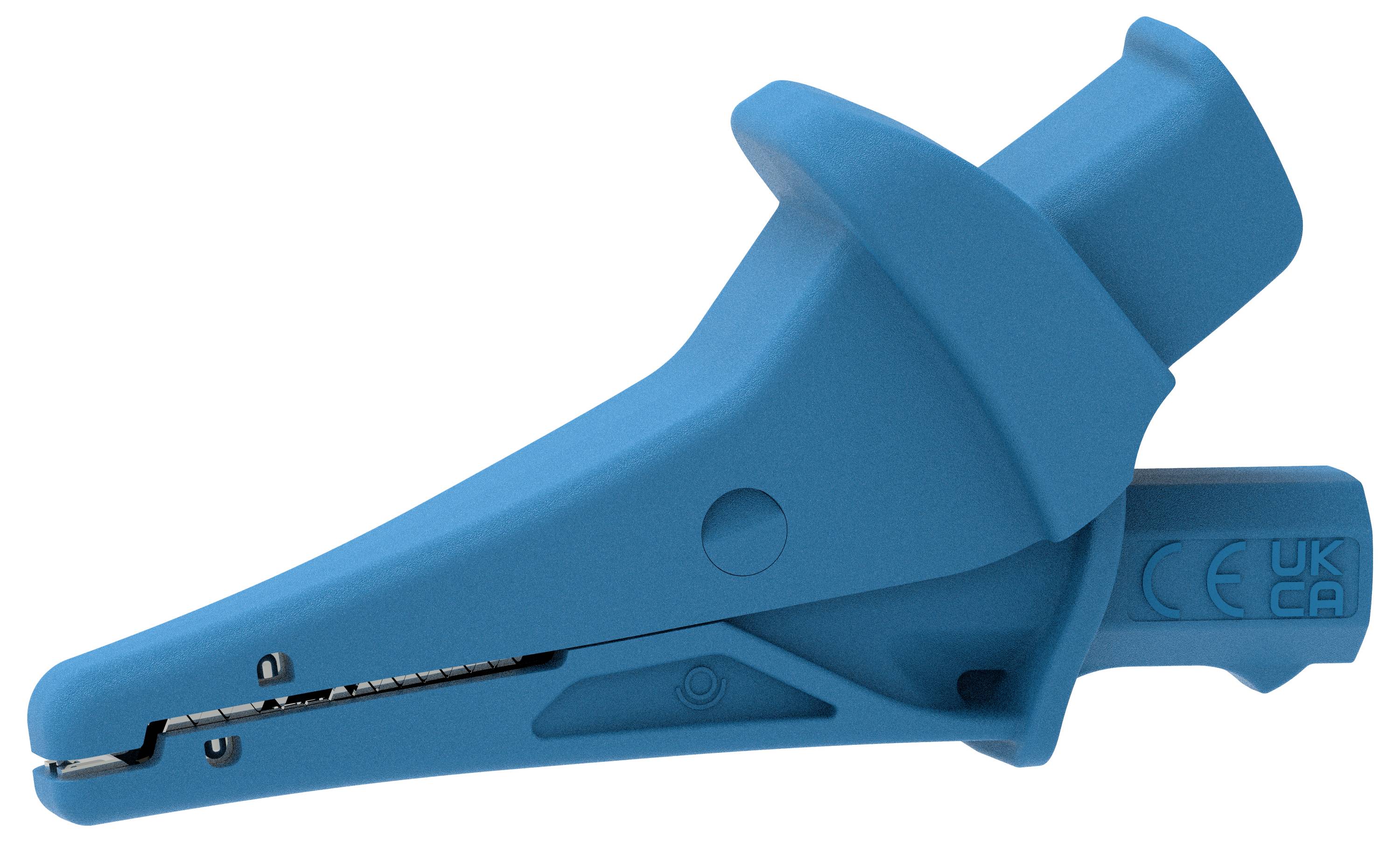 Electro PJP 5104-IEC-CD1-BL Krokodilklemme Blau Klemmbereich max.: 25mm Länge: 91mm 1St.