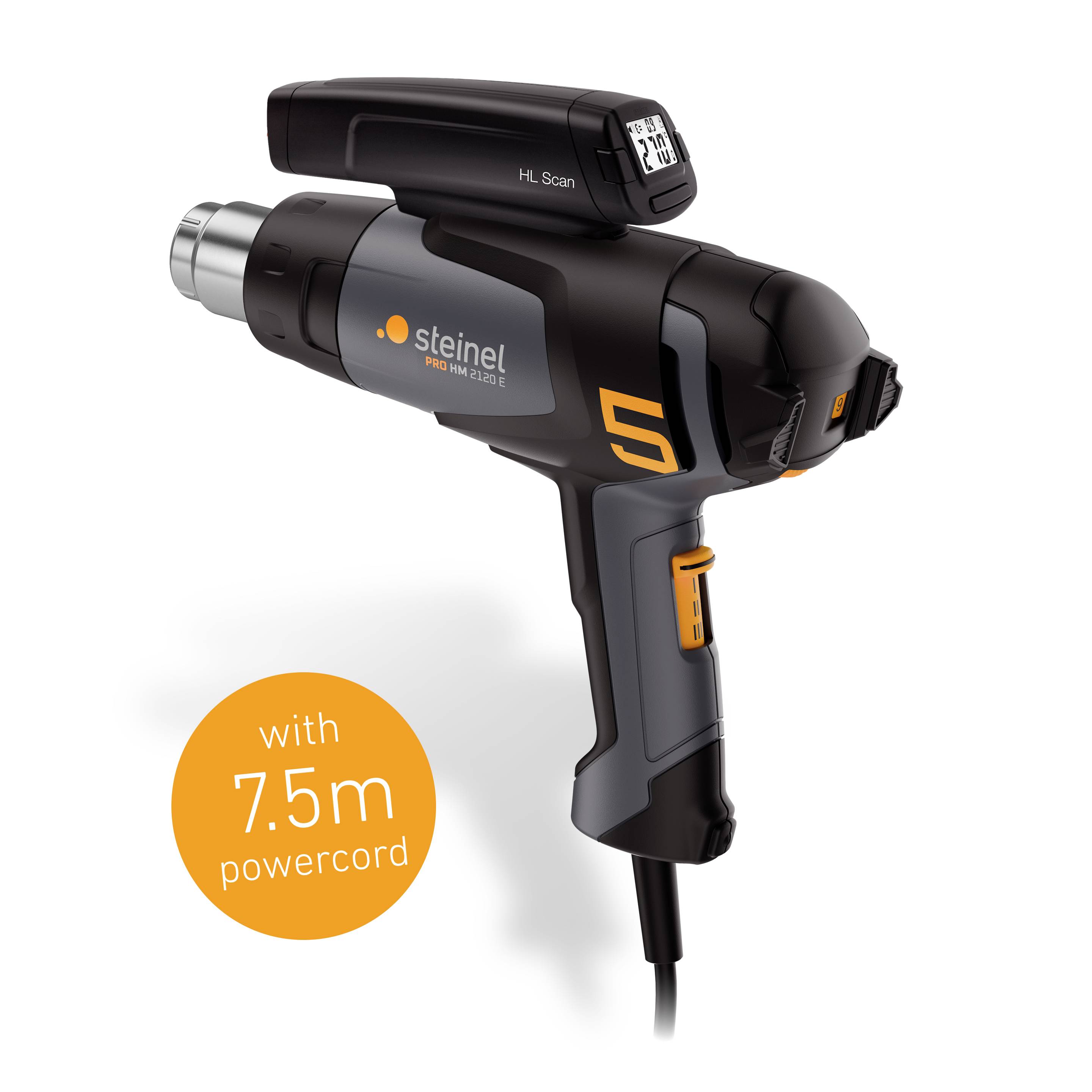 Steinel 089658 PRO HM 2120 E Carwrapper-Set Heißluftgebläse 2200W