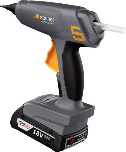 Steinel PRO MobileGlue 5011 AMP KF-SET Akku Heißklebepistole 11mm 18V 1St.