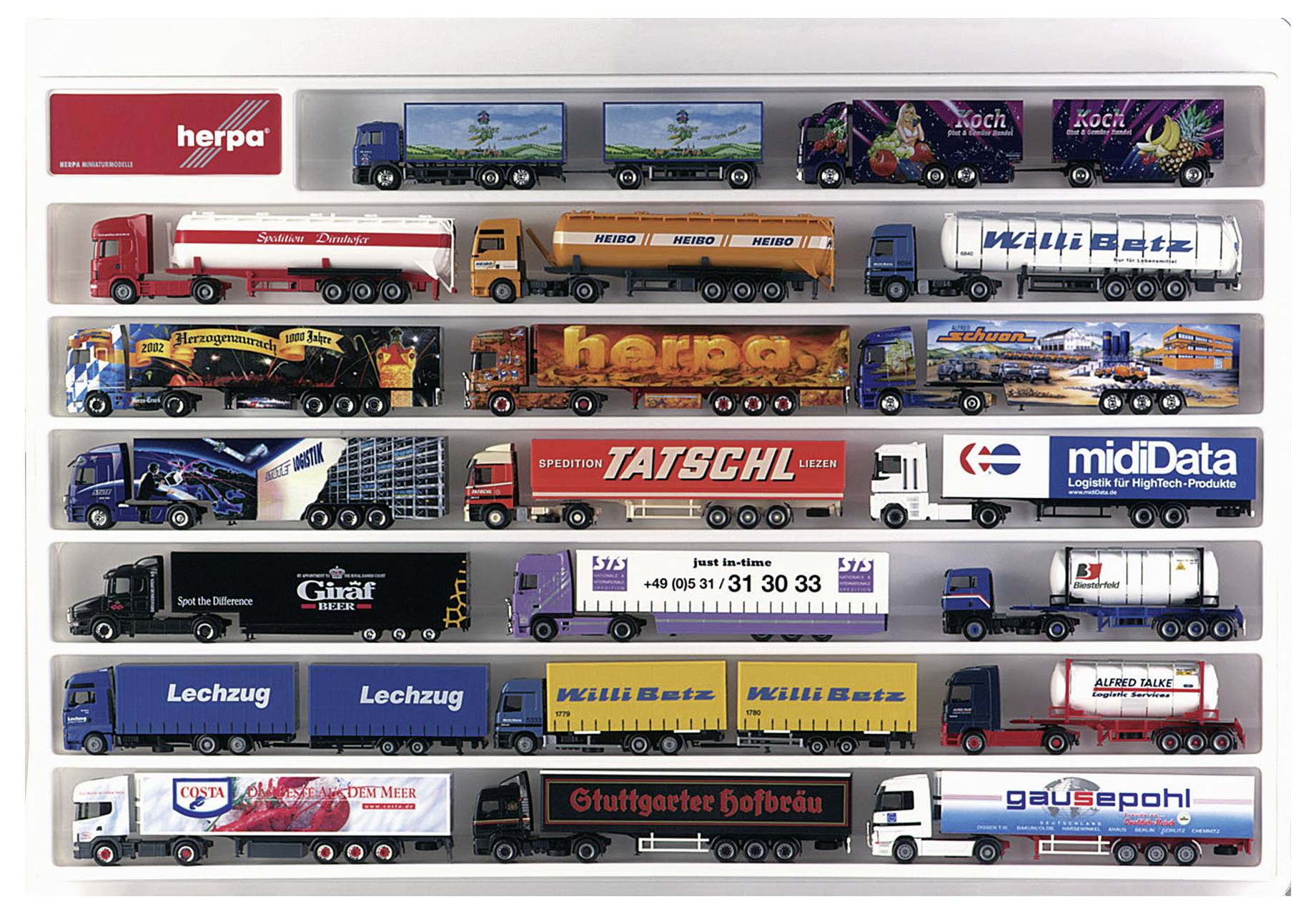 Herpa 029254 H0 Schaukasten Kunststoff 645 mm x 450 mm x 35 mm