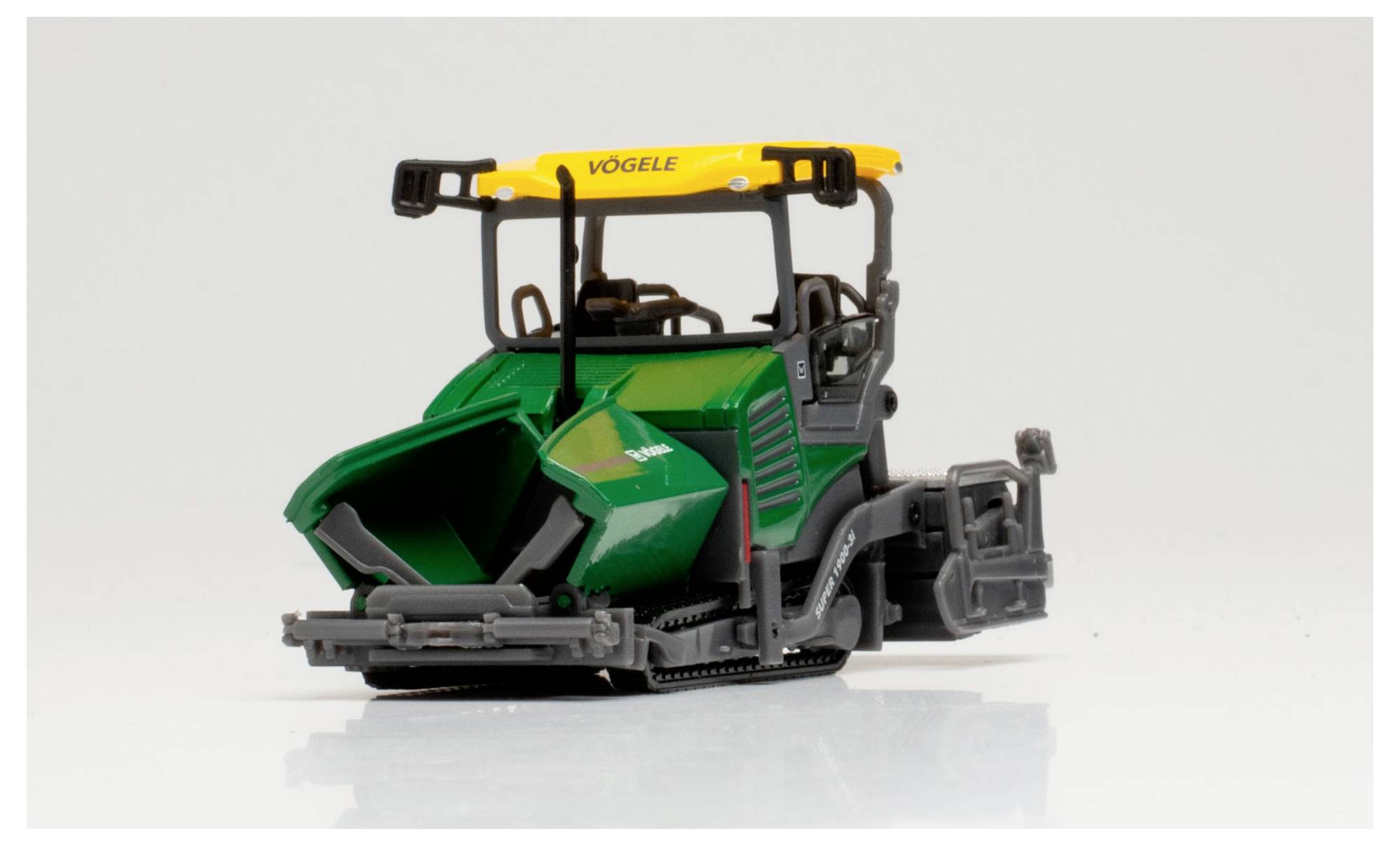 Herpa 313834 H0 Baufahrzeug Modell Vögele Deckenfertiger 1900-3i