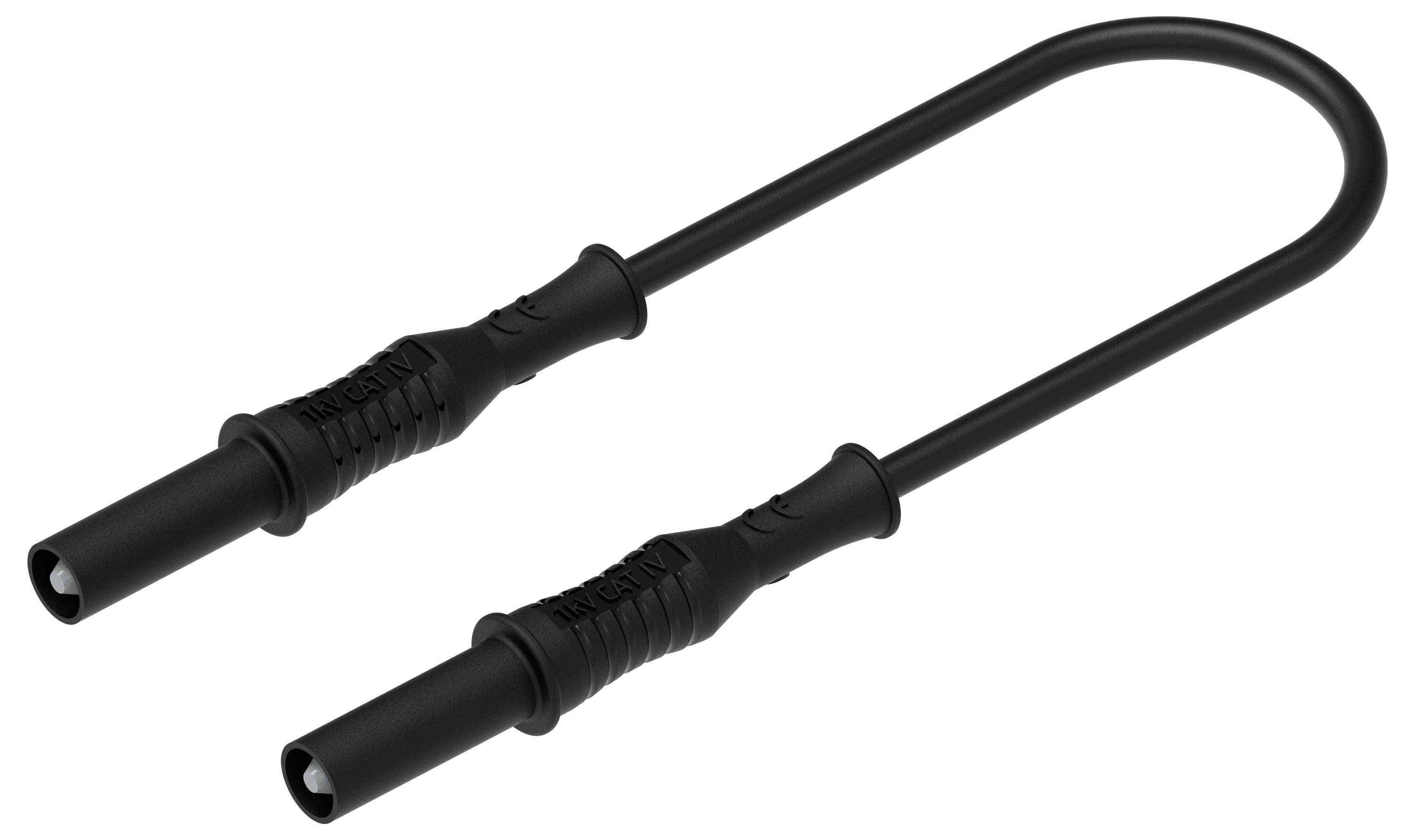 Electro PJP 2211/600V-CD1-50V Messleitung Bananenstecker 50cm Grün 1St.