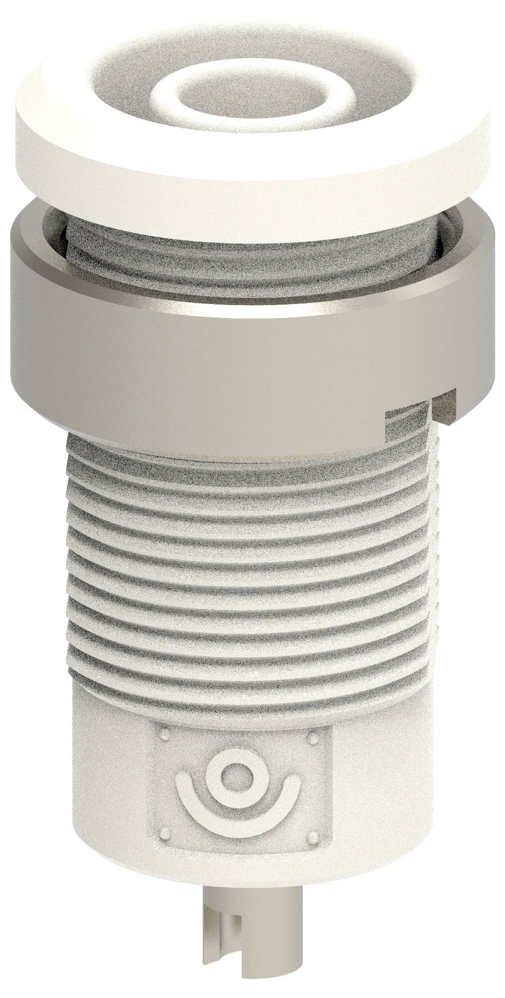 Electro PJP 3275-C-CD1-BC Sicherheits-Einbaubuchse Weiß 1St.