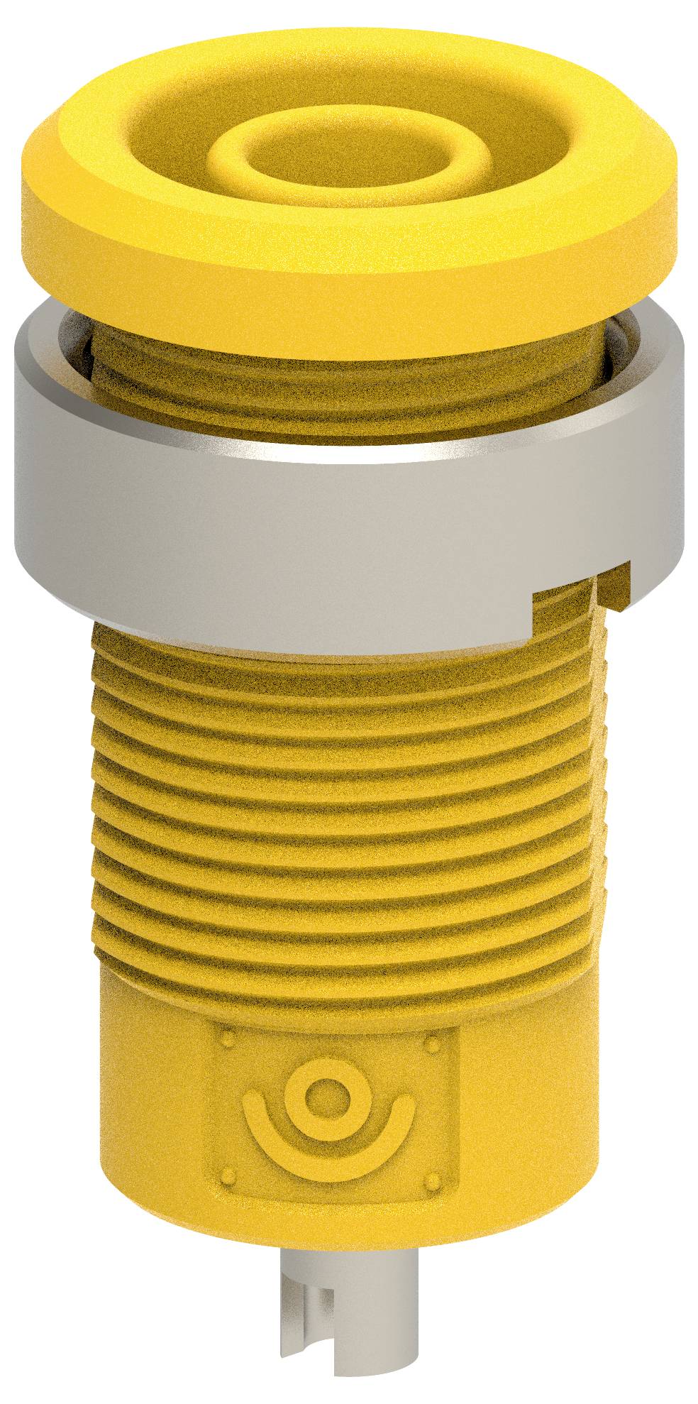 Electro PJP 3275-C-CD1-J Sicherheits-Einbaubuchse Gelb 1St.