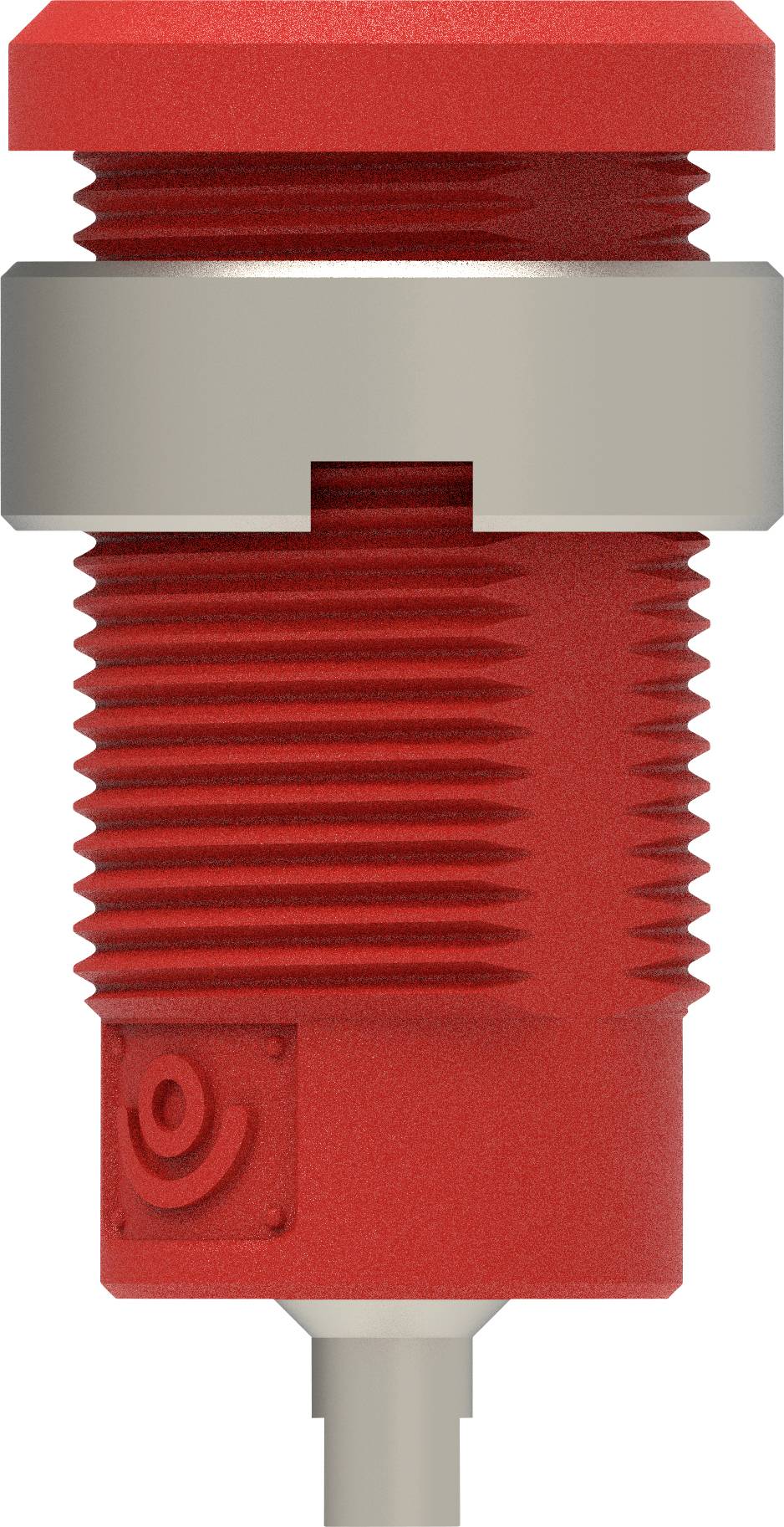 Electro PJP 3275-C-CD1-R Sicherheits-Einbaubuchse Rot 1St.