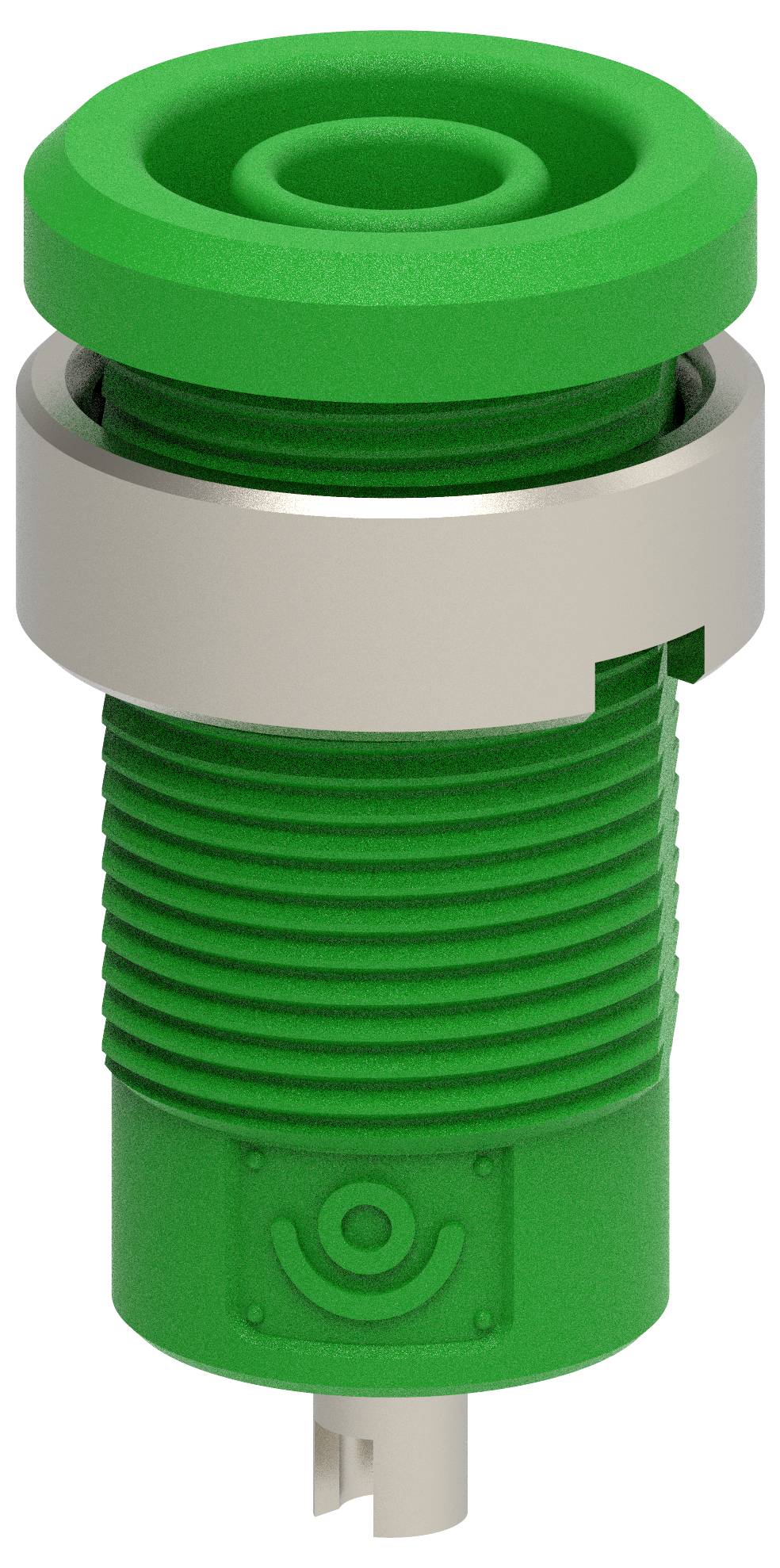 Electro PJP 3275-C-CD1-V Sicherheits-Einbaubuchse Grün 1St.