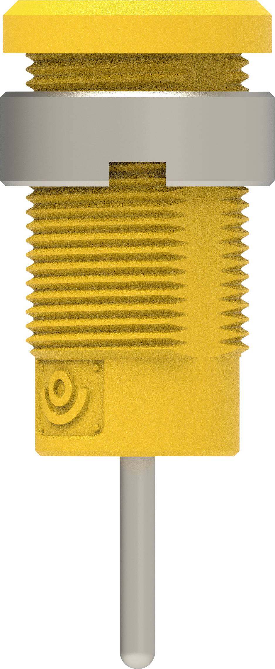 Electro PJP 3267-C-CD1-J Sicherheits-Einbaubuchse Gelb 1St.