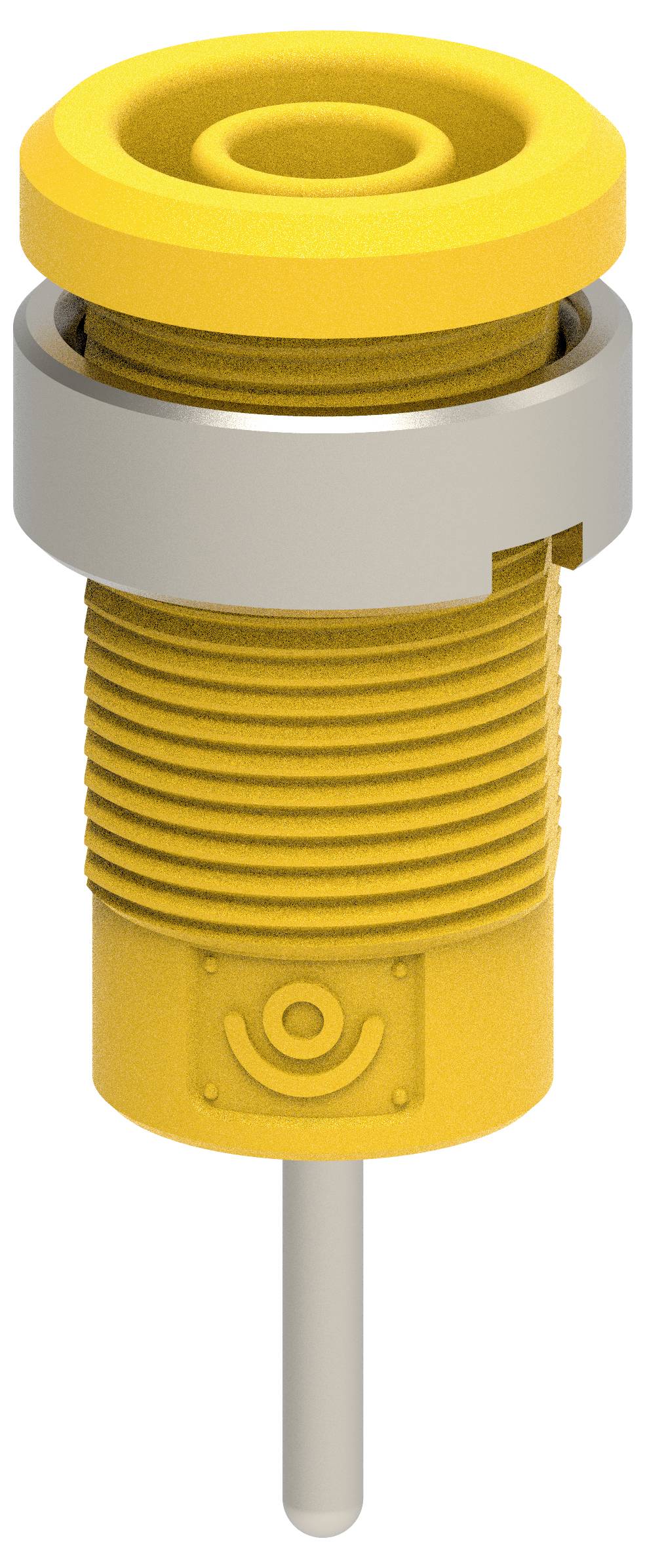 Electro PJP 3267-C-CD1-J Sicherheits-Einbaubuchse Gelb 1St.