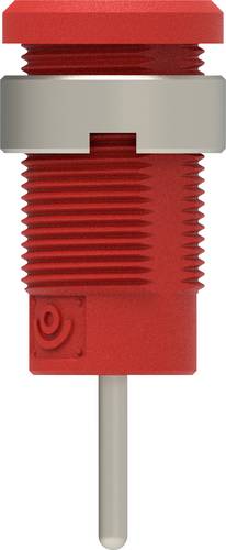 Electro PJP 3267-C-CD1-R Sicherheits-Einbaubuchse Rot 1 St.