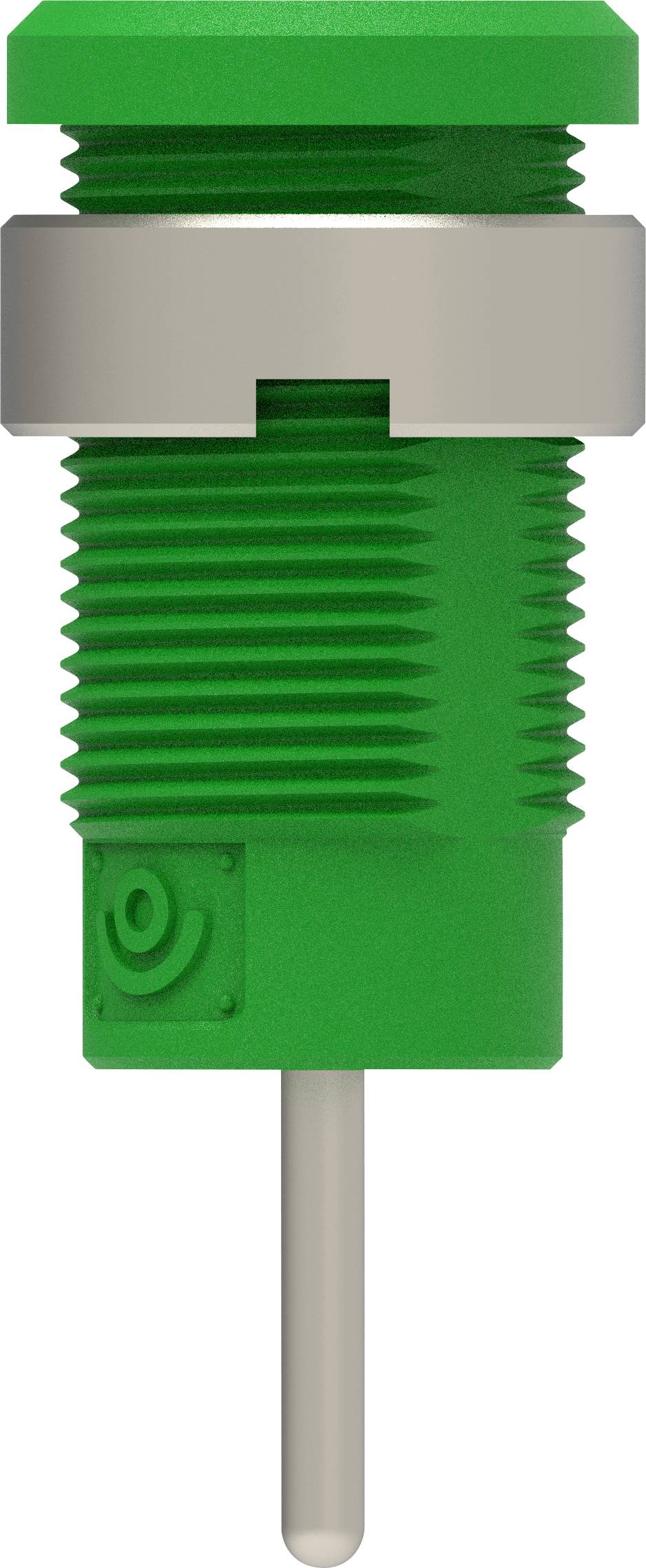 Electro PJP 3267-C-CD1-V Sicherheits-Einbaubuchse Grün 1St.