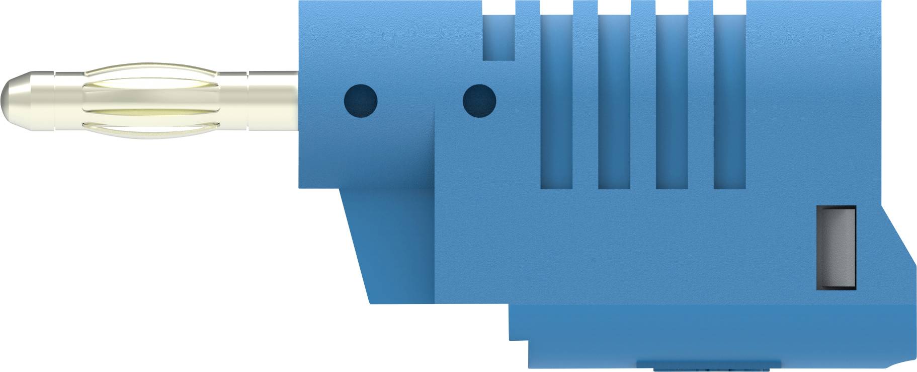 Electro PJP 1087-CD1-BL Bananenstecker Blau 1St.