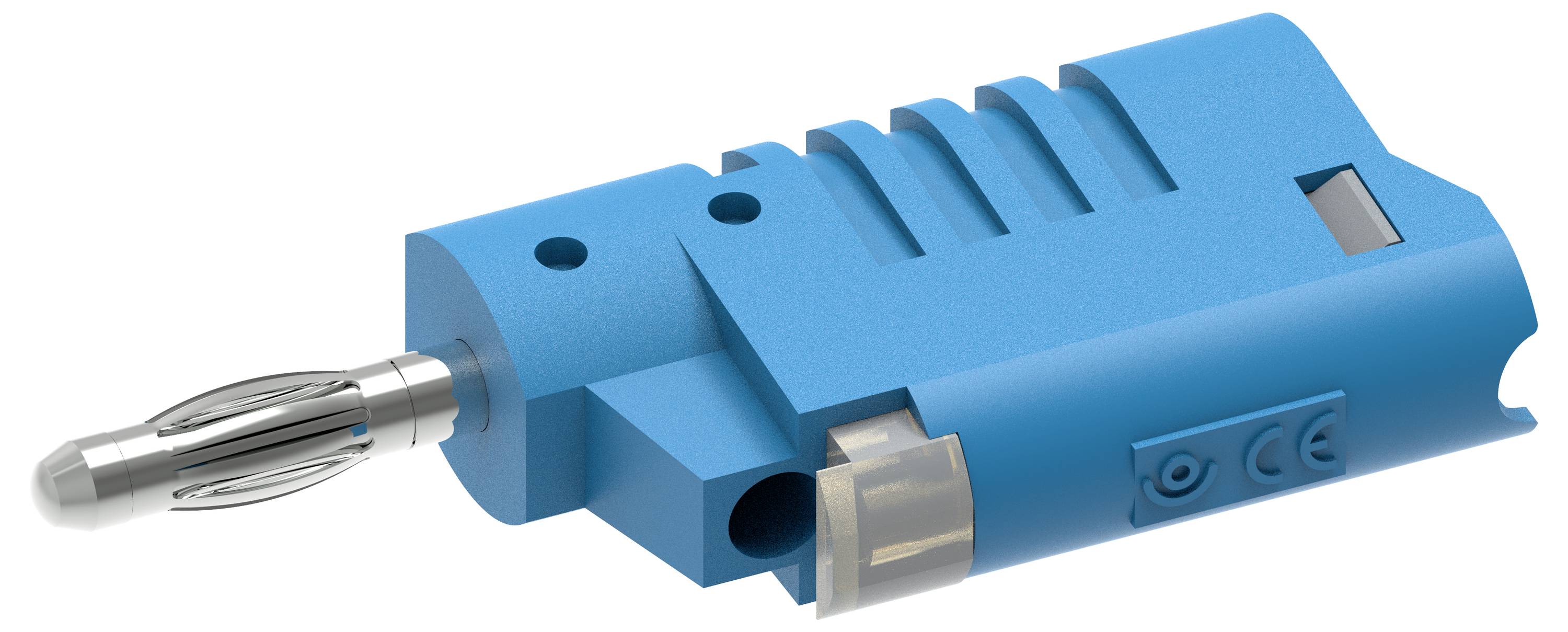 Electro PJP 1087-CD1-BL Bananenstecker Blau 1 St.