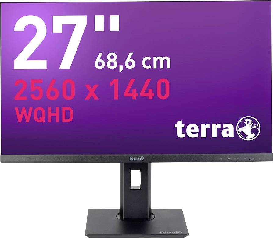 Terra 2772W LCD-Monitor EEK D (A - G) 68.6 cm (27 Zoll) 2560 x 1440 Pixel 16:9 5 ms HDMI®, DisplayP
