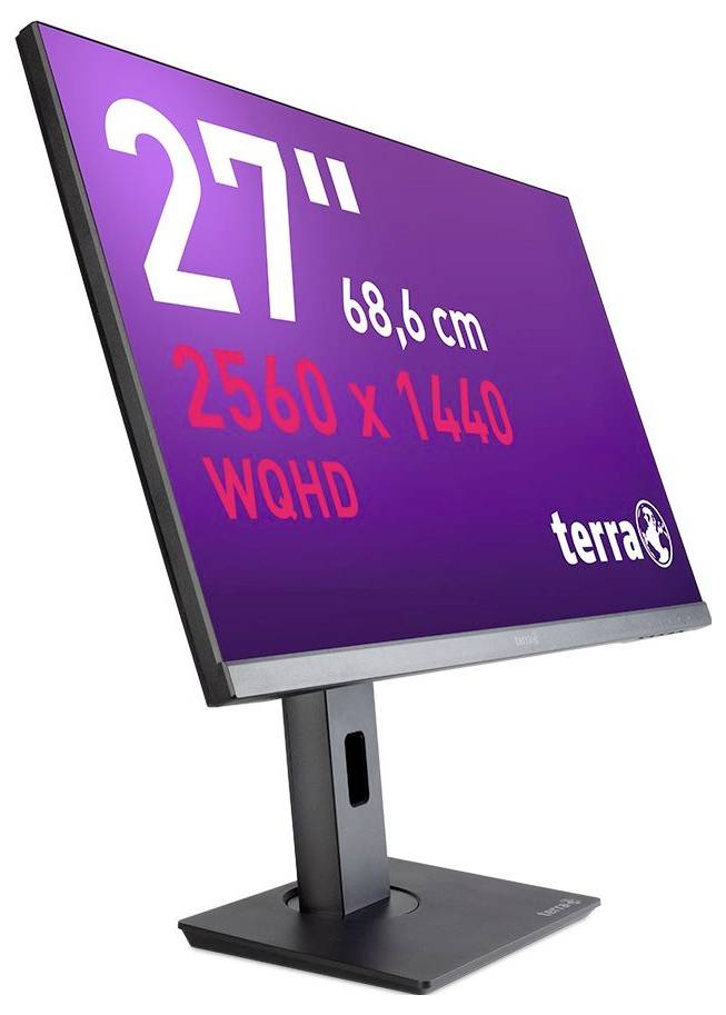 68,6cm/27" (2560x1440) Terra 2772W PV 16:9 WQHD IPS 5ms HDMI DP USB-C Speaker Black