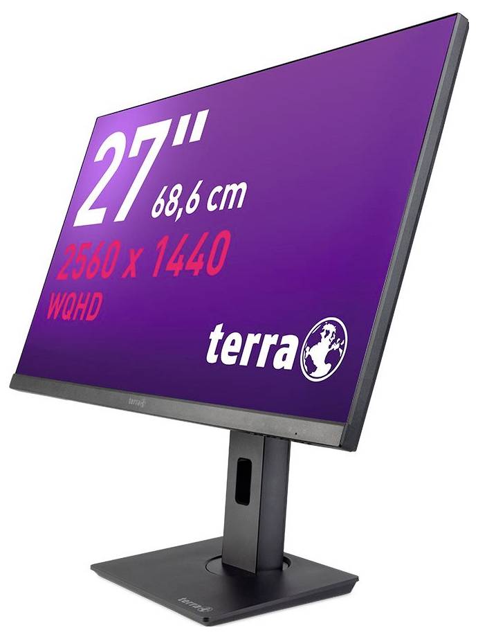 68,6cm/27" (2560x1440) Terra 2772W PV 16:9 WQHD IPS 5ms HDMI DP USB-C Speaker Black