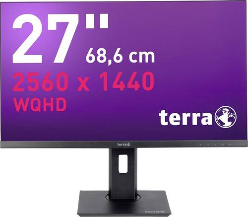 Terra 2775W LCD-Monitor EEK F (A - G) 68.6 cm (27 Zoll) 2560 x 1440 Pixel 16:9 5 ms HDMI®, DisplayP