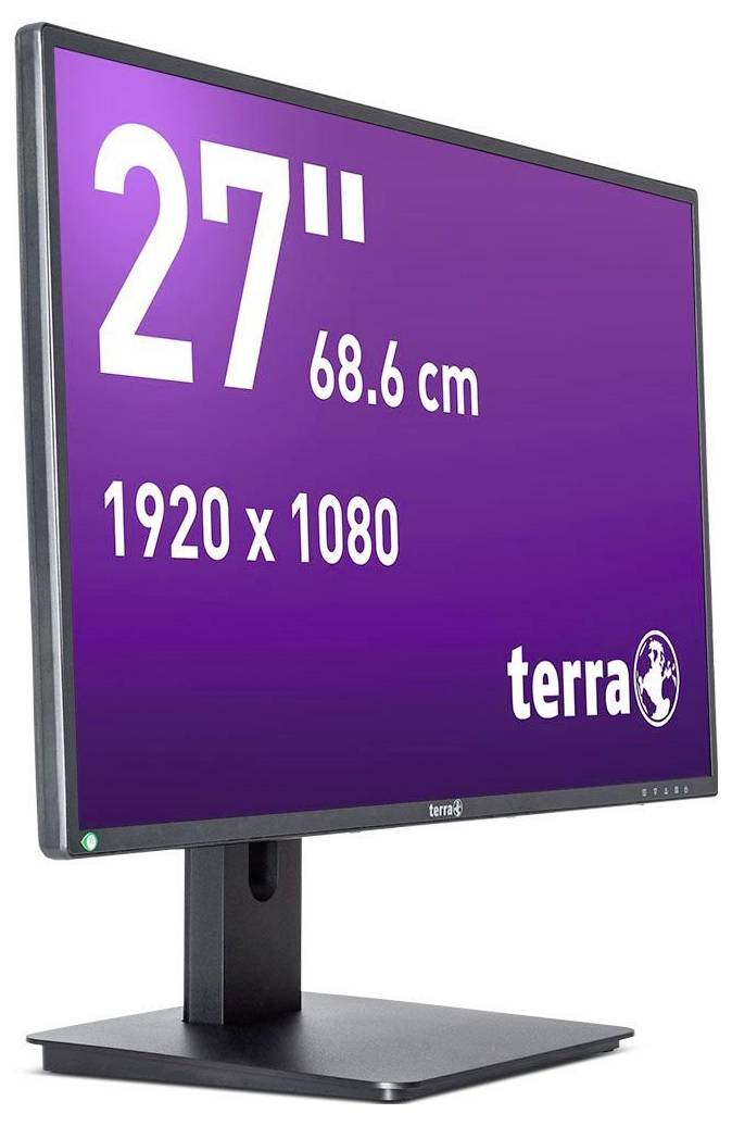Terra 2756W LCD-Monitor EEK E (A - G) 68.6cm (27 Zoll) 1920 x 1080 Pixel 16:9 5 ms HDMI®, DisplayPort, Kopfhörer-Buchse, DVI IPS