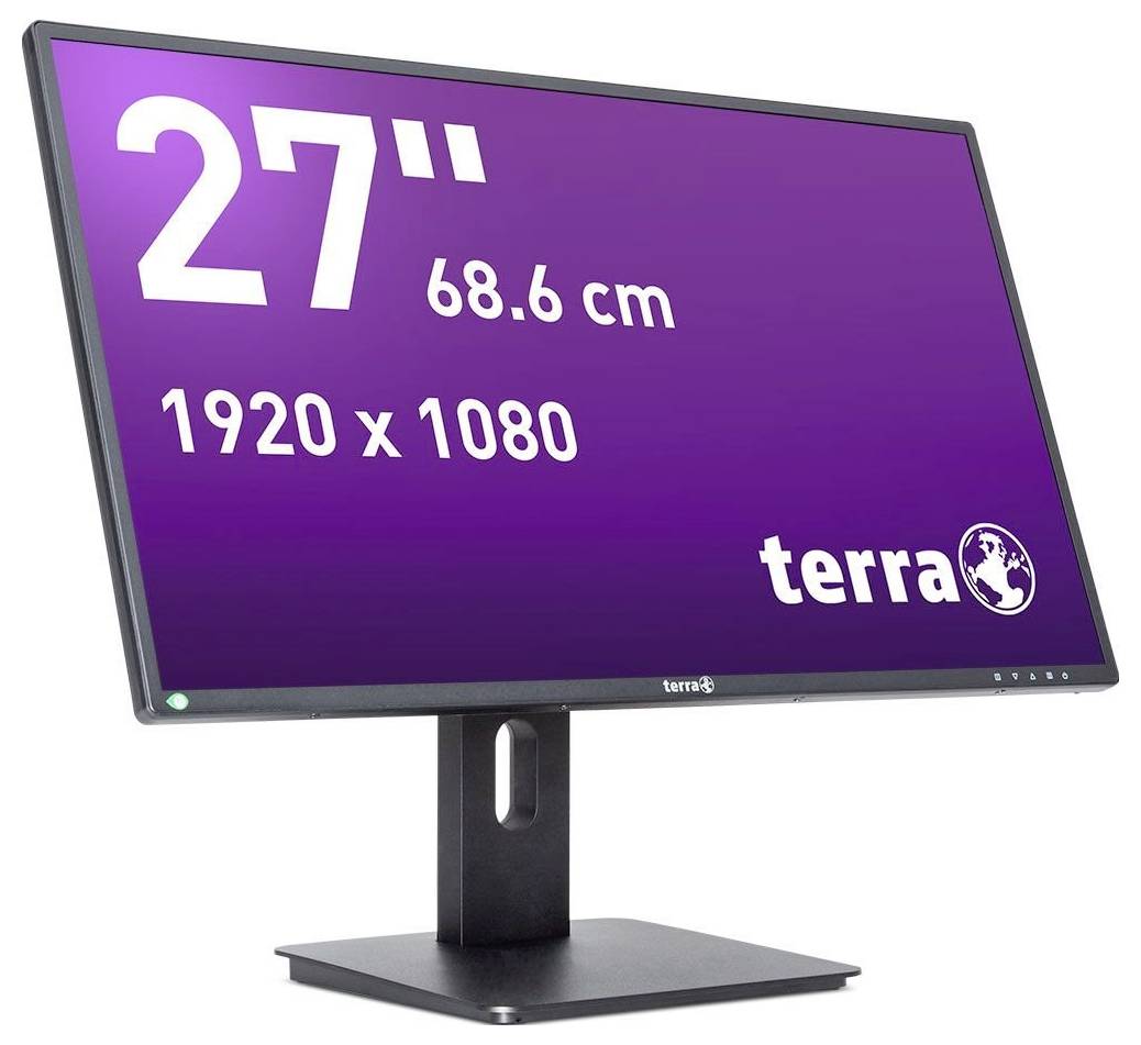 Terra 2756W LCD-Monitor EEK E (A - G) 68.6cm (27 Zoll) 1920 x 1080 Pixel 16:9 5 ms HDMI®, DisplayPort, Kopfhörer-Buchse, DVI IPS