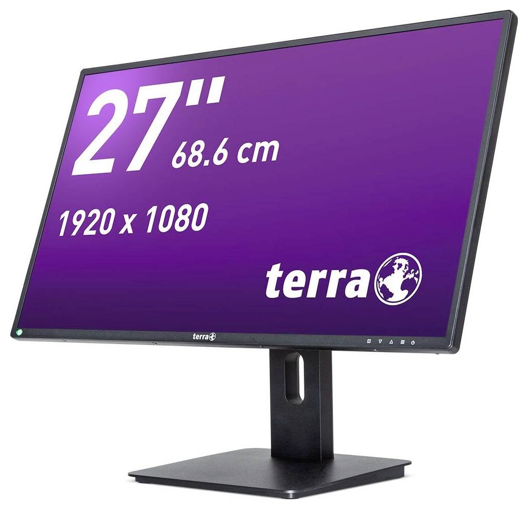 Terra 2756W LCD-Monitor EEK E (A - G) 68.6cm (27 Zoll) 1920 x 1080 Pixel 16:9 5 ms HDMI®, DisplayPort, Kopfhörer-Buchse, DVI IPS