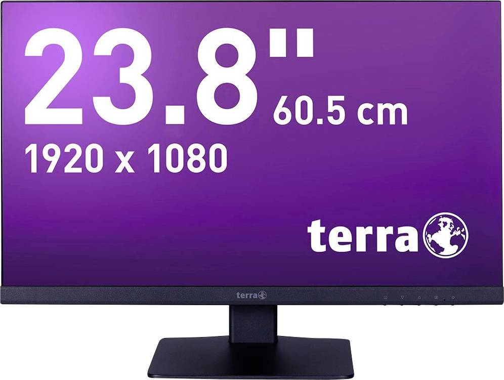 Terra 2448W LCD-Monitor EEK E (A - G) 60.5cm (23.8 Zoll) 1920 x 1080 Pixel 16:9 5 ms HDMI®, DisplayPort, Kopfhörer-Buchse, USB-C®