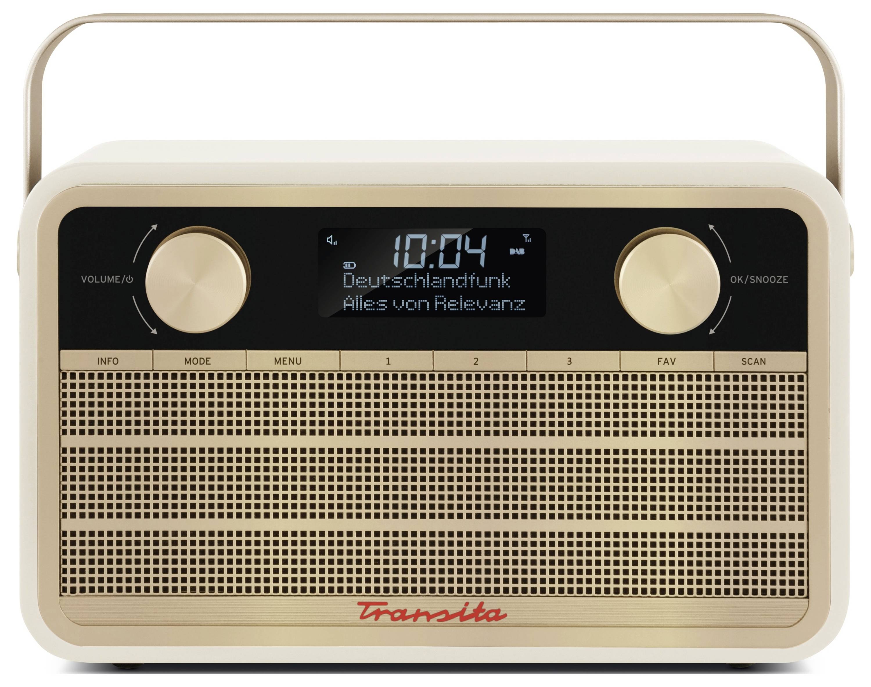 TechniSat TRANSITA 120, beige Tischradio Beige