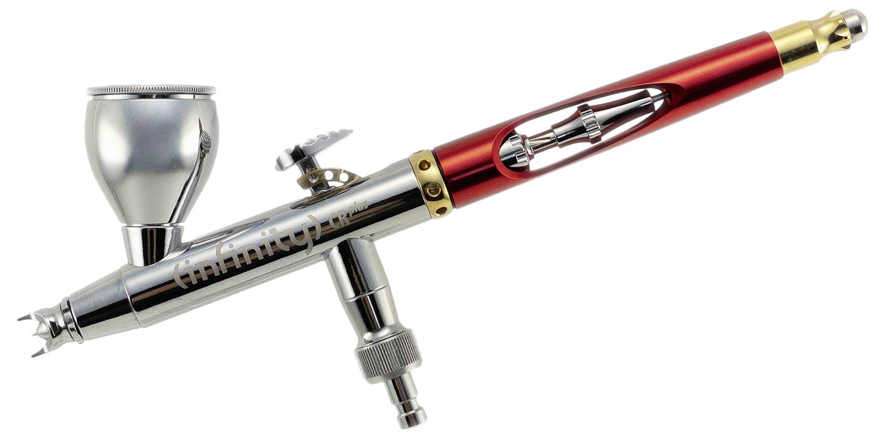 Harder & Steenbeck Infinity 2024 CRplus Double Action Airbrush-Pistole Düsen-Ø 0.25 u. 0.44mm