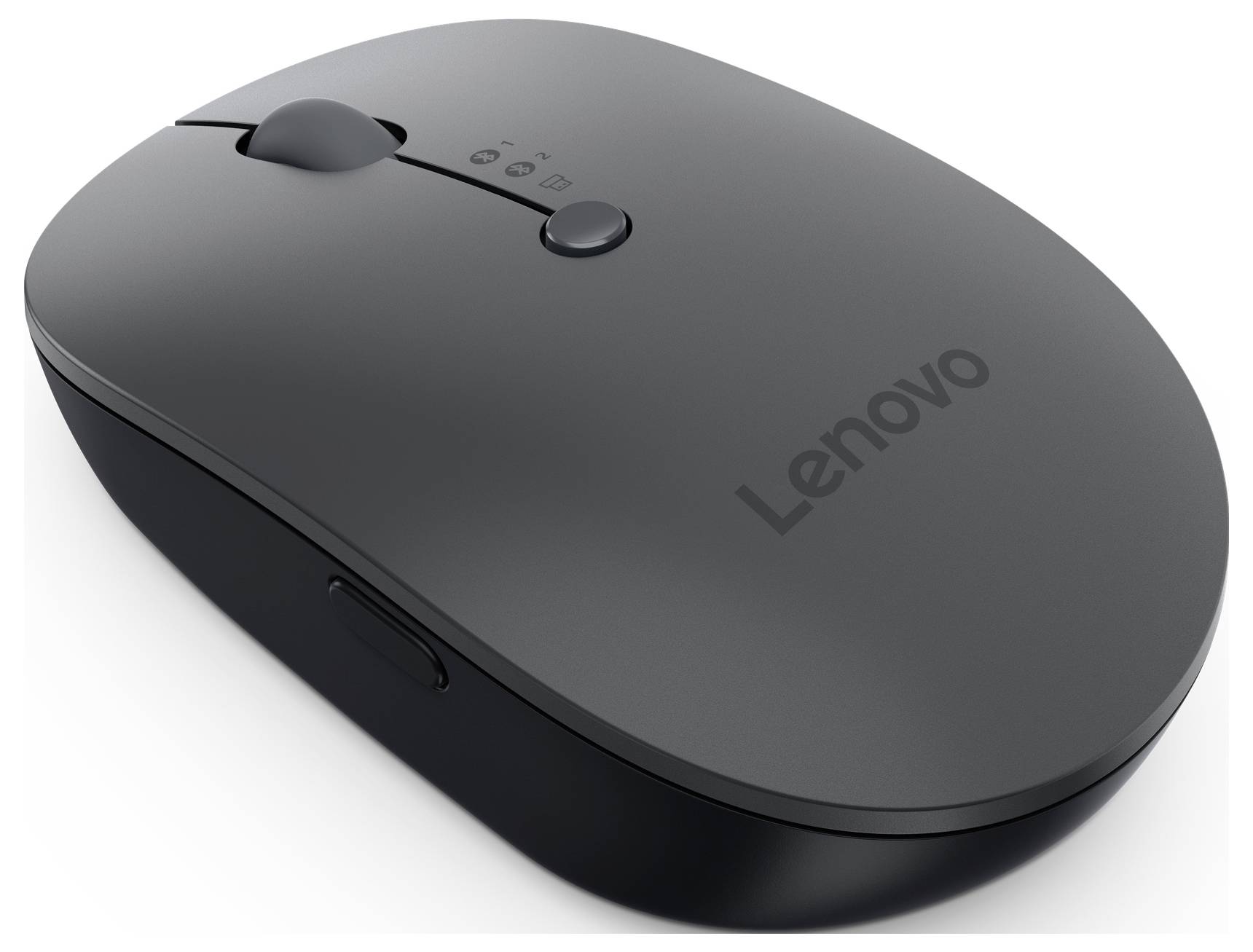 Lenovo X9 Edition Maus Bluetooth®, Funk Optisch Grau 5 Tasten 2400 dpi Geräuscharme Tasten, Integriertes Scrollrad