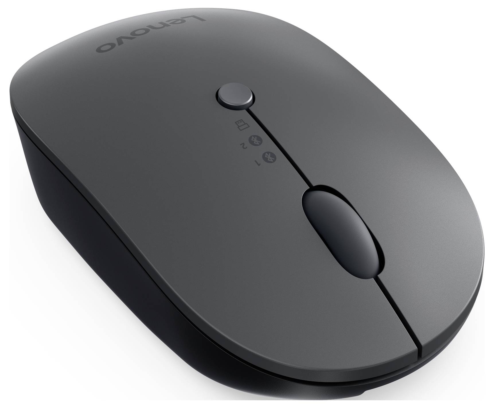 Lenovo X9 Edition Maus Bluetooth®, Funk Optisch Grau 5 Tasten 2400 dpi Geräuscharme Tasten, Integriertes Scrollrad