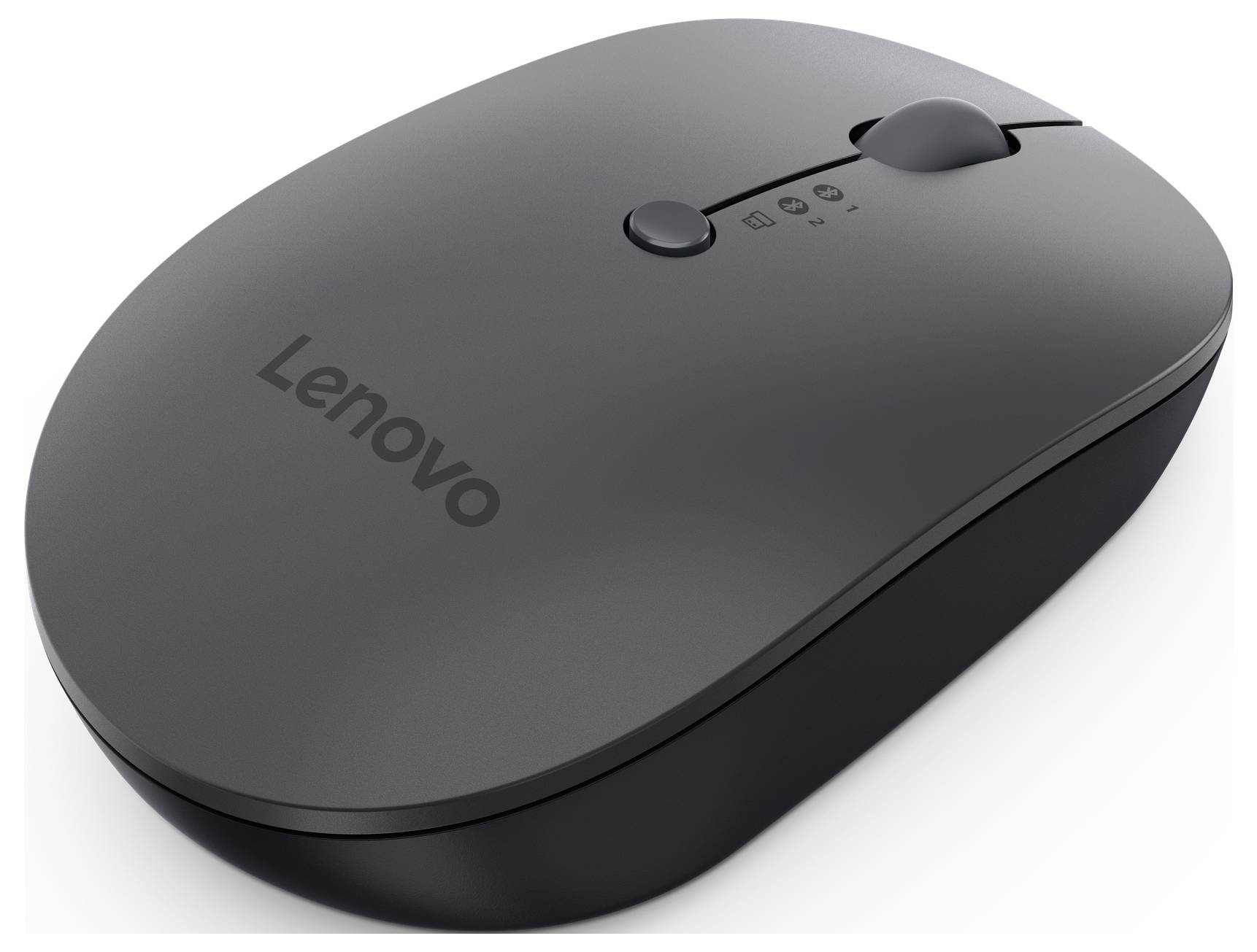 Lenovo X9 Edition Maus Bluetooth®, Funk Optisch Grau 5 Tasten 2400 dpi Geräuscharme Tasten, Integriertes Scrollrad