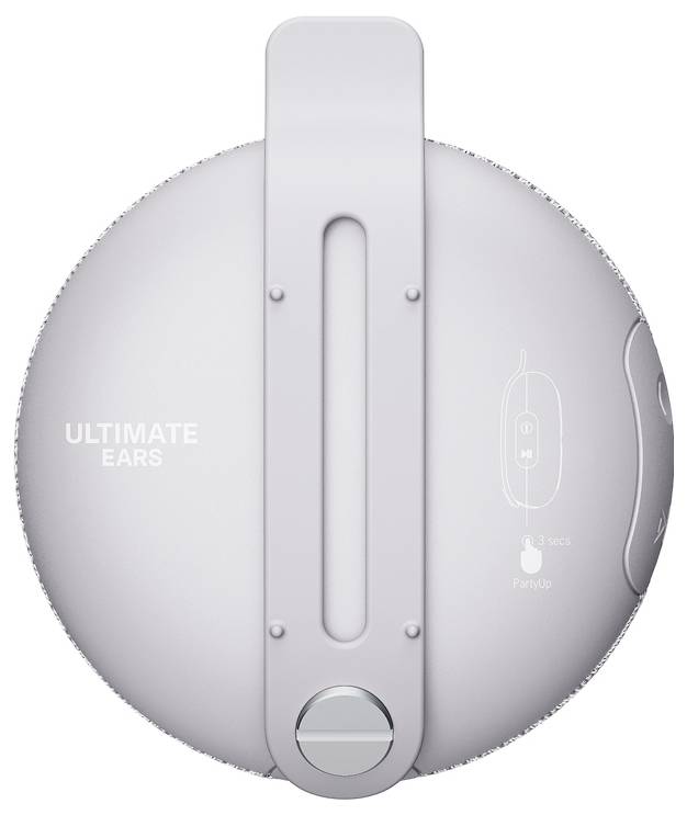 Ultimate Ears Miniroll Bluetooth® Lautsprecher wasserdicht, staubfest, spritzwassergeschützt, tragbar Grau