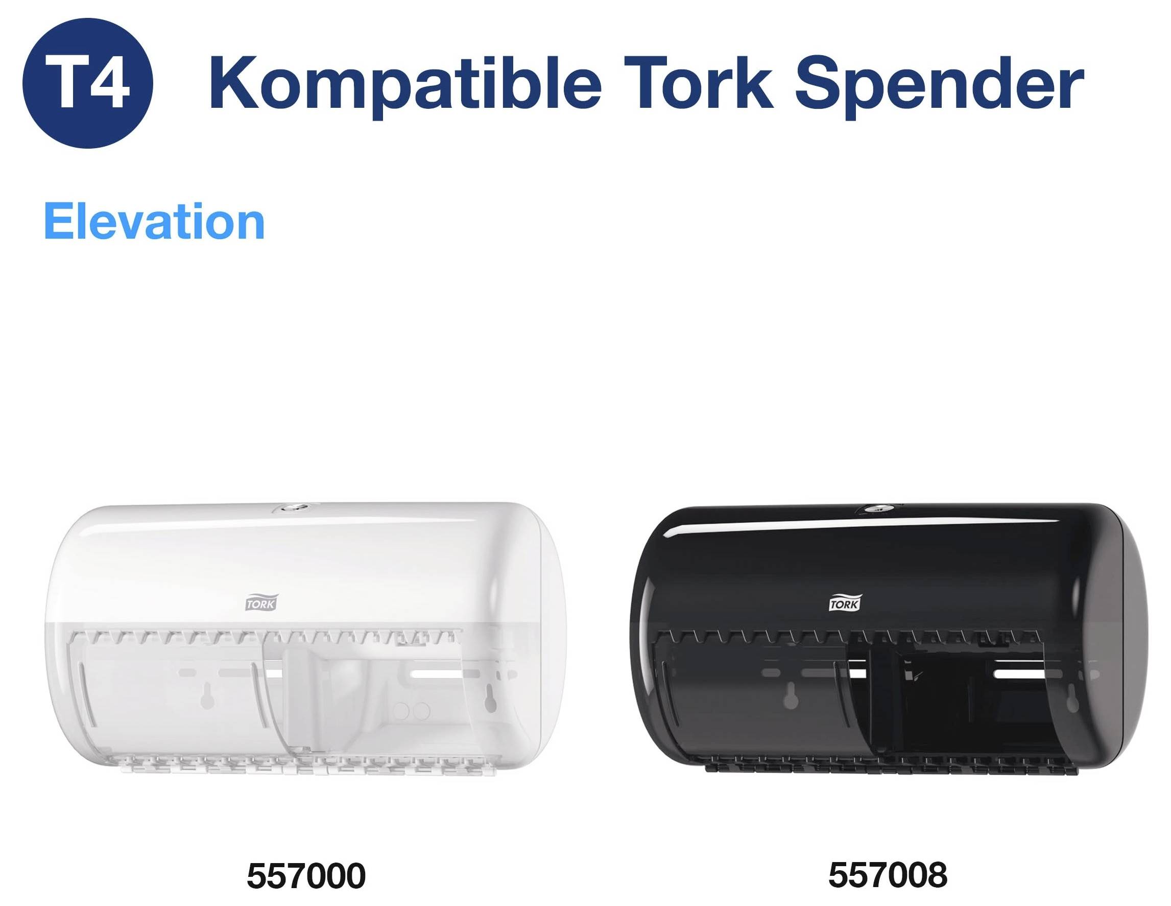 TORK Toilettenpapier T4-System Kleinrollen Toilettenpapier 4-lag T4 110406 Anzahl der Lagen: 4 lagig 42St.