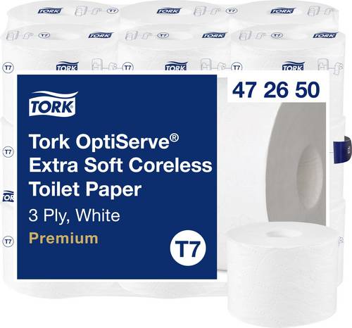 TORK Toilettenpapier T7-System Hülsenloses Toilettenpapier 3-lag T7 472650 Anzahl der Lagen: 3 lagi