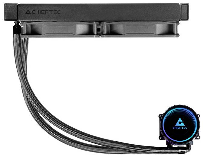 Chieftec Cooler Iceberg 240 Dark AiO Was Wasserkühlung-Chipkühler