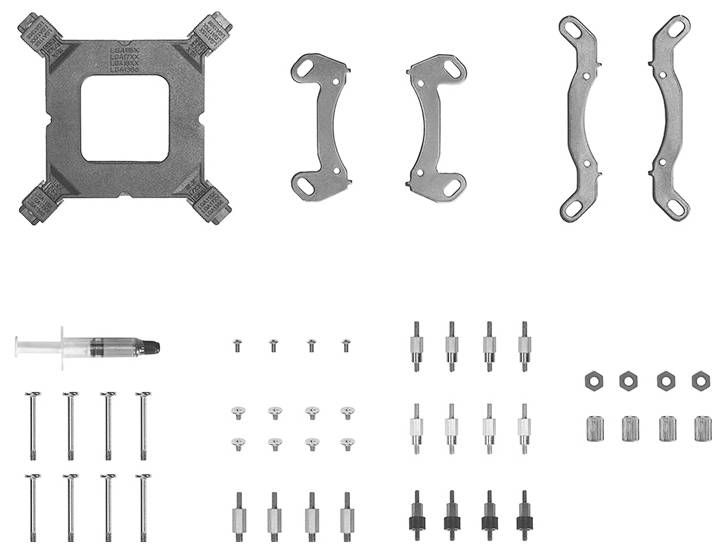 Chieftec Cooler Iceberg 240 RGB AiO Wass Wasserkühlung-Chipkühler