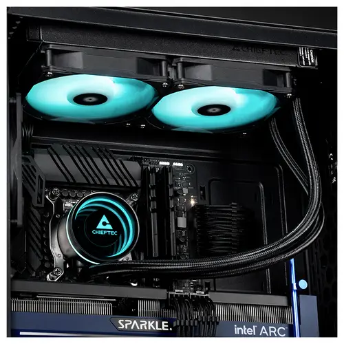 Chieftec Cooler Iceberg 240 RGB AiO Wass Wasserkühlung-Chipkühler Chieftec Cooler Iceberg 240 RGB AiO Wass Wasserkühlung-Chipkühler