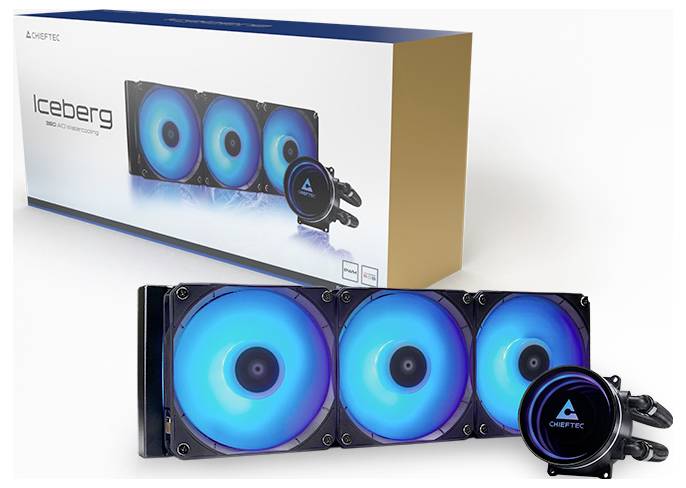Chieftec Cooler Iceberg 360 RGB AiO Wass Wasserkühlung-Chipkühler