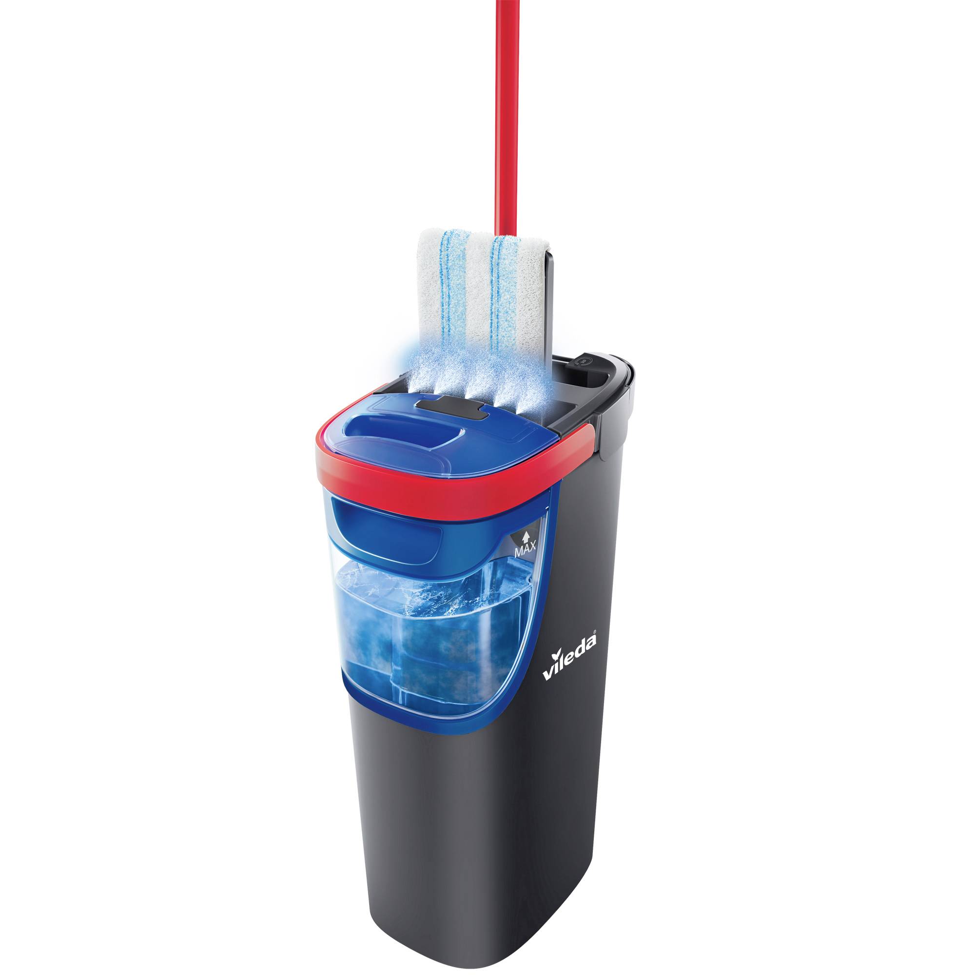 Vileda 175775 H2PRO Flat Mop Bodenwischer 1St.