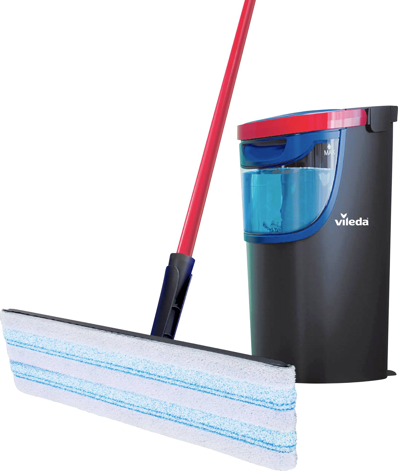 Vileda 175775 H2PRO Flat Mop Bodenwischer 1St.