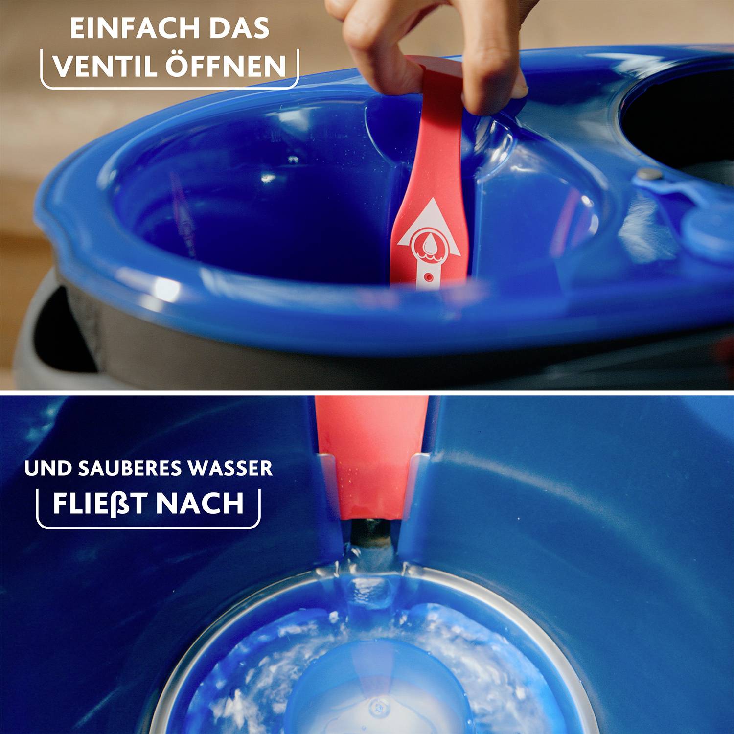 Vileda 178333 H2PRO Spin Mop Bodenwischer 1St.