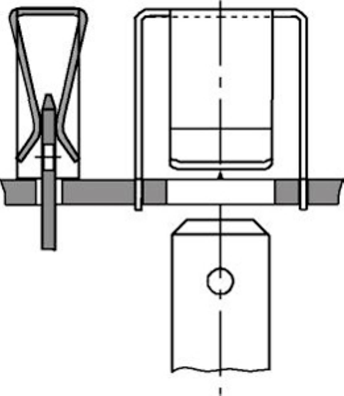 Vogt Verbindungstechnik 3867 Y Bz sn Präzisionsprüfstifthülse