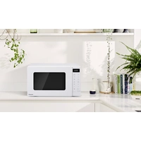 Panasonic NN-GT21QWEPG Mikrowelle Weiß 800 W LCD-Display, Grillfunktion Panasonic NN-GT21QWEPG Mikrowelle Weiß 800 W LCD-Display, Grillfunktion