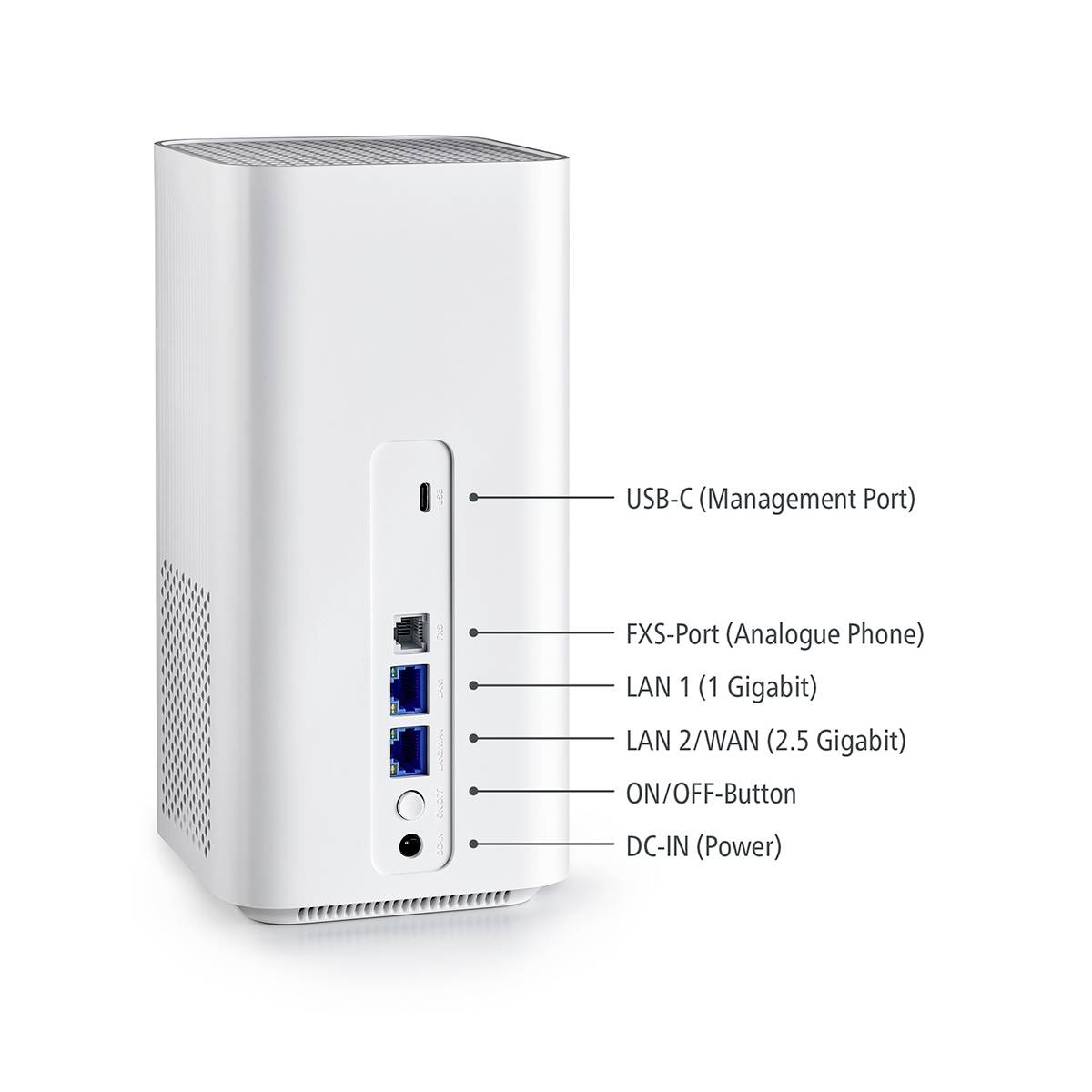 Devolo WiFi 6 Router 3600 5G LTE WLAN-Router mit LTE Integriertes Modem: 5G, LTE 5 GHz, 2.4 GHz